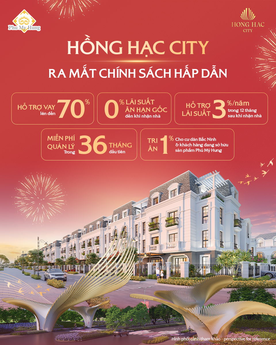 Chính sách bán hàng hấp dẫn Hồng Hạc city