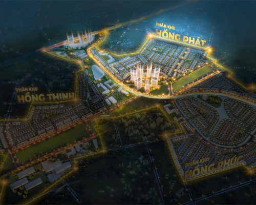 Vị trí phân khu Hồng Phát